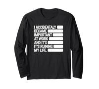 Je suis devenue Importante au Travail par Accident ! C'est drôle Manche Longue