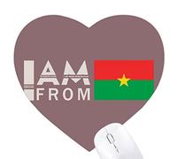 je suis du burkina faso Jeux de tapis de souris en forme de coeur