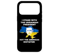 Je suis du côté du président ukrainien, Pas du dictateur américain Coque pour iPhone 17 Pro Max