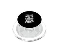 Je suis écrivain, Je rêve Quand Je suis éveillé Écrivain créatif PopSockets PopGrip pour MagSafe