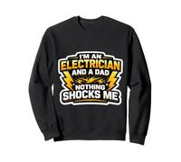 Je suis électricien et Papa, Rien ne me choque, père et Enfant Sweatshirt