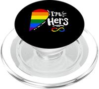 Je suis Elle, Elle est à Moi. Couples Correspondants Lesbian Pride LGBTQ PopSockets PopGrip pour MagSafe