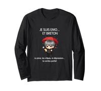 Je suis Emo et Breton Humour Bretagne Manche Longue