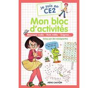 Je suis en CE2 - Mon bloc d'activités - CE2: Messages codés - Mots mêlés - Énigmes...