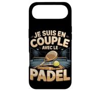 Je suis en Couple avec Le Padel Joueur Passion Coque pour iPhone Air