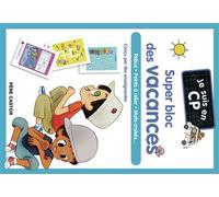 Je suis en CP - Je suis en CP - Super bloc des vacances Rébus - Points à relier - Mots-croisés... - Magdalena - Flammarion Jeunesse Pere Castor - broché - Document jeunesse