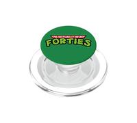 Je suis en Fait dans la quarantaine, Parodie de Dessin animé des années 80, 40e Anniversaire PopSockets PopGrip pour MagSafe