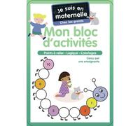 Je suis en maternelle - Mon bloc d'activités - Chez les grands Graphisme et coloriages de Noël - Astrid Chef D'Hotel - Flammarion Jeunesse Pere Castor - broché - Scolaire / Universitaire