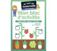 Je suis en maternelle - Mon bloc d'activités - Chez les petits Points à relier - Logique - Coloriages... - Astrid Chef D'Hotel - Flammarion Jeunesse Pere Castor - broché - Document jeunesse