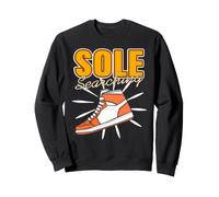 Je suis en Mode Sole Searching Amour Sneakers Phrase Sweatshirt