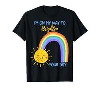 Je suis en Passe d'illuminer ta journée, Positive Affirmation Girl T-Shirt