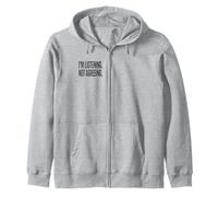 Je suis en Train d'écouter et de ne Pas Accepter Une déclaration Sarcastique Sweat à Capuche