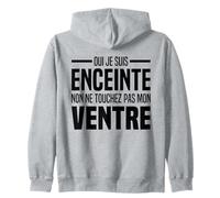 Je Suis Enceinte Annonce Grossesse Femme Humour Future Maman Sweat à Capuche