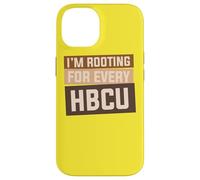 Je suis enraciné pour Chaque HBCU | Histoire des Noirs Coque pour iPhone 14