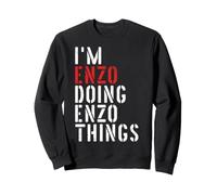 Je suis Enzo Qui Fait Enzo Things Sweatshirt