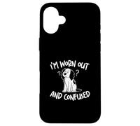 Je suis épuisé et confus, des Gens sidérés Coque pour iPhone 16 Plus
