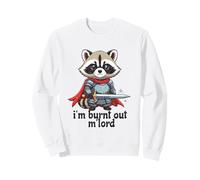 Je suis épuisé, Lord Raccoon Knight Medieval Sweatshirt