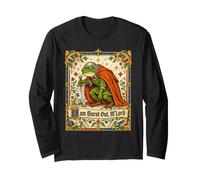 Je suis épuisé, mème Fantastique médiéval de M'Lord Frog Knight Manche Longue