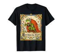Je suis épuisé, mème Fantastique médiéval de M'Lord Frog Knight T-Shirt