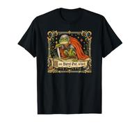 Je suis épuisé, mème Fantastique médiéval de M'Lord Frog Knight T-Shirt Graphique avec Valeur