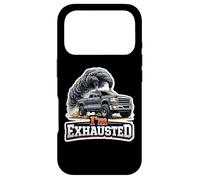 Je suis épuisé Un Jeu de Mots Amusant pour Un propriétaire de camionnette Coque pour iPhone 17 Pro