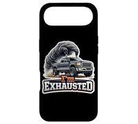 Je suis épuisé Un Jeu de Mots Amusant pour Un propriétaire de camionnette Coque pour iPhone Air