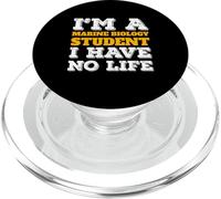 Je suis étudiant en biologie Marine Je n'ai Pas de Vie Biologie Marine PopSockets PopGrip pour MagSafe