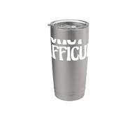 Je suis éveillé Respectez ma vie privée pendant cette période difficile Gobelet isotherme en acier inoxydable double paroi