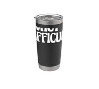 Je suis éveillé Respectez ma vie privée pendant cette période difficile Gobelet isotherme en acier inoxydable double paroi