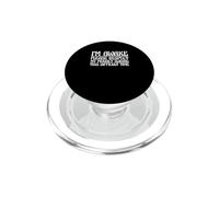Je suis éveillé Respectez ma Vie privée Pendant Cette période Difficile PopSockets PopGrip pour MagSafe