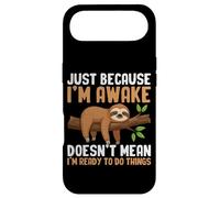 Je suis éveillée mais Je ne suis Pas prête à Faire des Choses, drôle de Paresseux Paresseux Coque pour iPhone Air