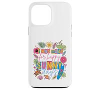 Je suis Faite pour de joyeuses journées ensoleillées, Vacances d'été Coque pour iPhone 13 Pro Max