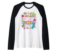 Je suis Faite pour de joyeuses journées ensoleillées, Vacances d'été Manche Raglan