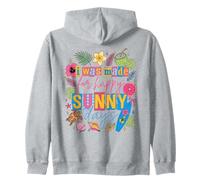 Je suis Faite pour de joyeuses journées ensoleillées, Vacances d'été Sweat à Capuche