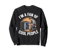 Je suis Fan de Cool People HVAC Technician Sweatshirt