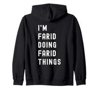 Je Suis Farid Qui Fait Des Choses à Farid Sweat à Capuche