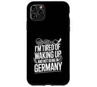 Je suis fatigué de me réveiller et de ne Pas être en Allemagne Coque pour iPhone 11 Pro Max