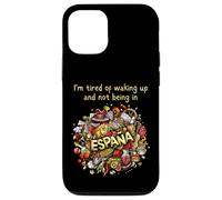 Je suis fatigué de me réveiller et de ne pas être en Espagne (Espana) Coque pour iPhone 12/12 Pro