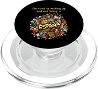 Je suis fatigué de me réveiller et de ne pas être en Espagne (Espana) PopSockets PopGrip pour MagSafe