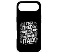 Je suis fatigué de me réveiller et de ne Pas être en Voyage en Italie Coque pour iPhone Air
