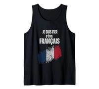 Je suis Fier d`être français Débardeur