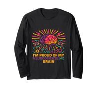 Je suis Fier de Mon Cerveau neurodiversifié | Neurodiversity Pride Manche Longue