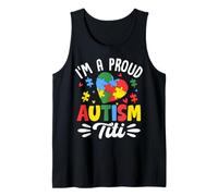 Je suis Fier d'être autiste Débardeur