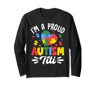 Je suis Fier d'être autiste Manche Longue