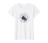 Je suis Fragile comme Une Bombe, Pas Une Fleur drôle T-Shirt Graphique avec Valeur, Femme, Blanc, S