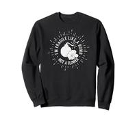 Je suis Fragile comme Une Bombe, Pas Une Fleur rétro Sweatshirt