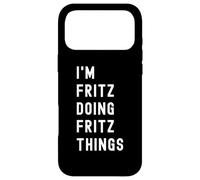 Je suis Fritz Qui Fait des Choses à Fritz Coque pour iPhone 17 Pro Max