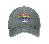 Je suis Gay et Je Tue Un Chapeau LGBTQ Gay Pride Trucker Hat Casquette de Baseball Hommes Femmes