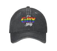 Je suis Gay et Je Tue Un Chapeau LGBTQ Gay Pride Trucker Hat Casquette de Baseball Hommes Femmes