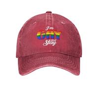 Je suis Gay et Je Tue Un Chapeau LGBTQ Gay Pride Trucker Hat Casquette de Baseball Hommes Femmes